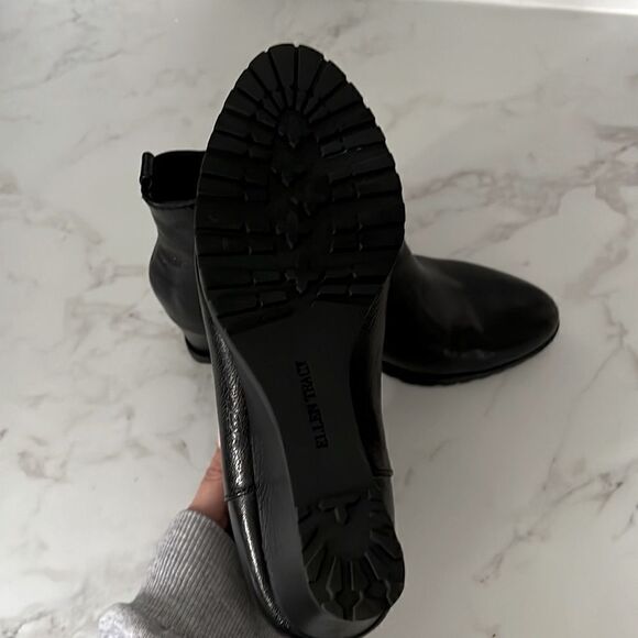 Ellen Tracy Leather Wedge Booties EUC - Picture 6 of 7